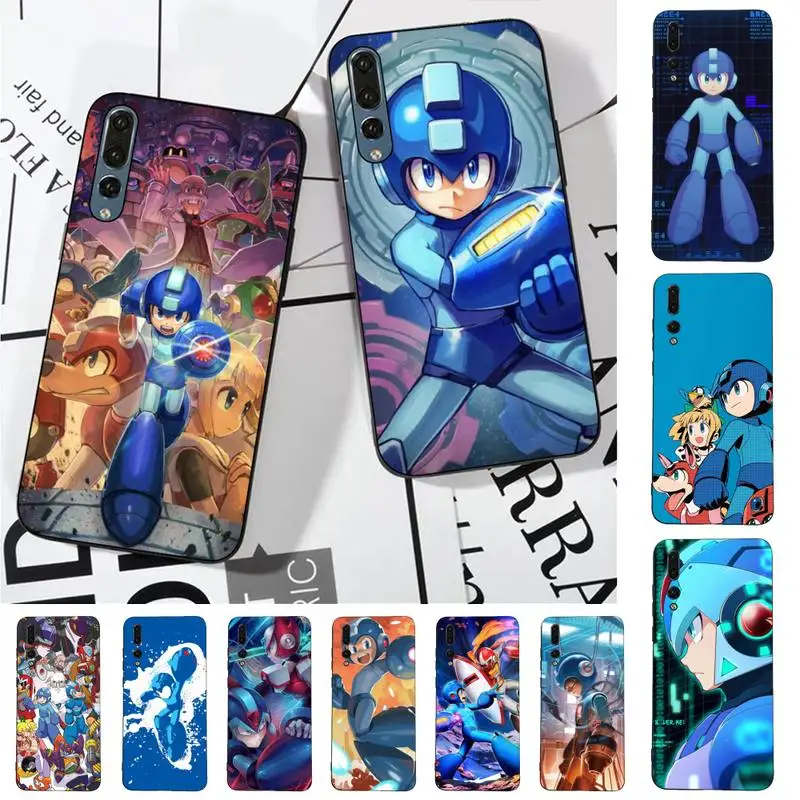 

BANDAI Mega Man Phone Case for Huawei P30 40 20 10 8 9 lite pro plus Psmart2019