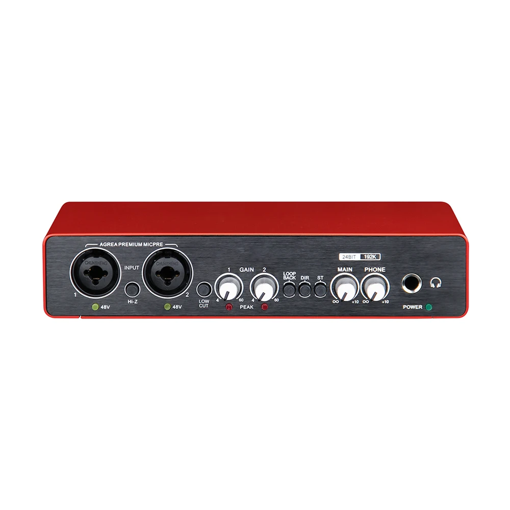 

Professional K10 Audio Sound Cards For Recording