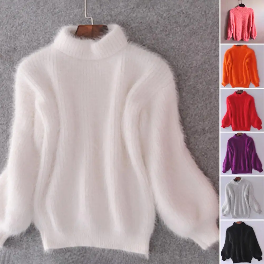 

Trendy Long Sleeves Autumn Sweater Winter Sweater Anti-pilling Keep Warm