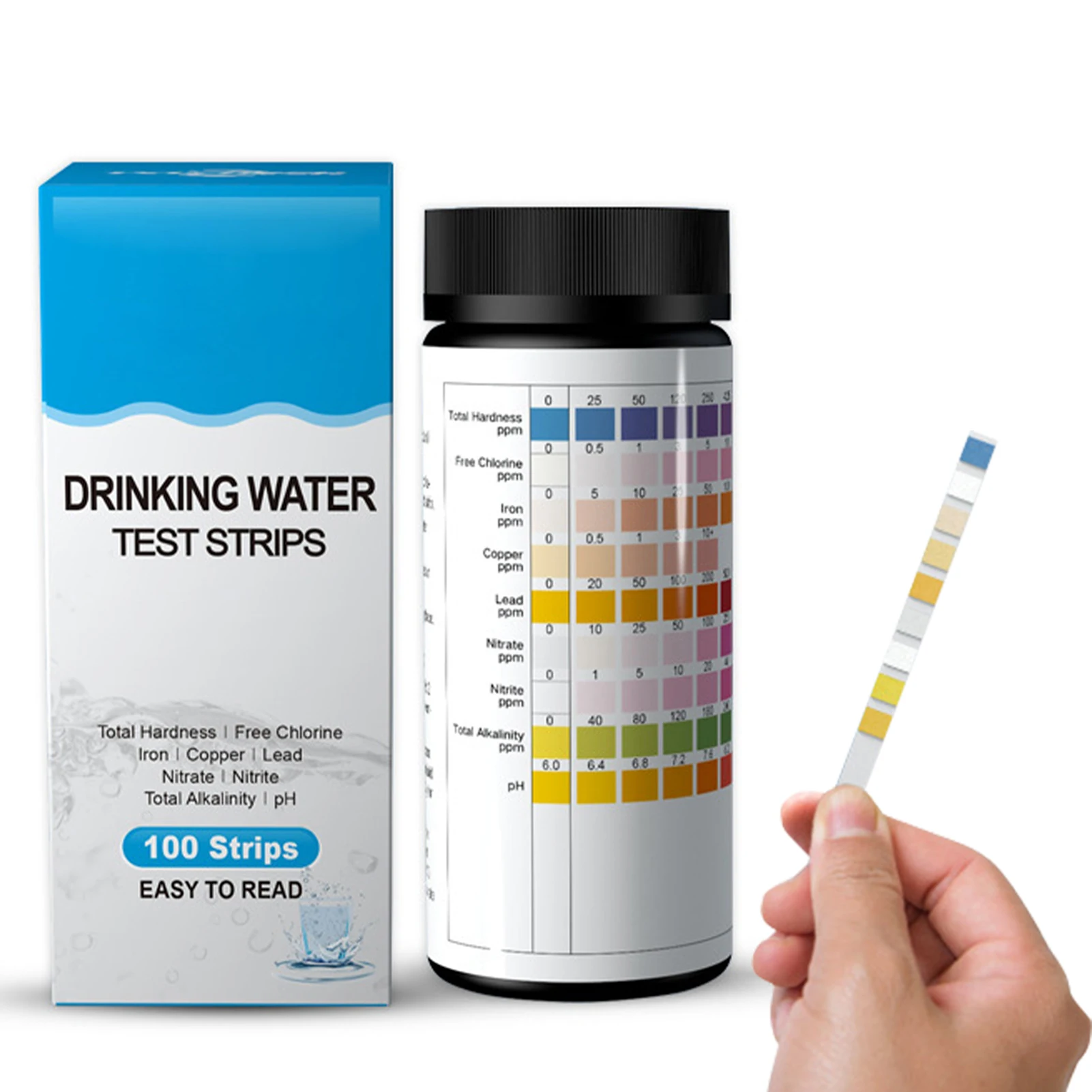 

Water Tester Kit Accurate Water Hardness Test Water Hardness Test Ensure Safety Water Tester Kit Easy Testing For Alkalinity