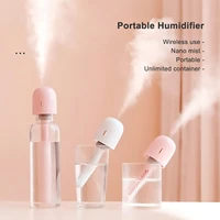 portable car air humidifier usb ultrasonic mist diffuser for home bedroom auto difusor air purifier silent aroma car purifier