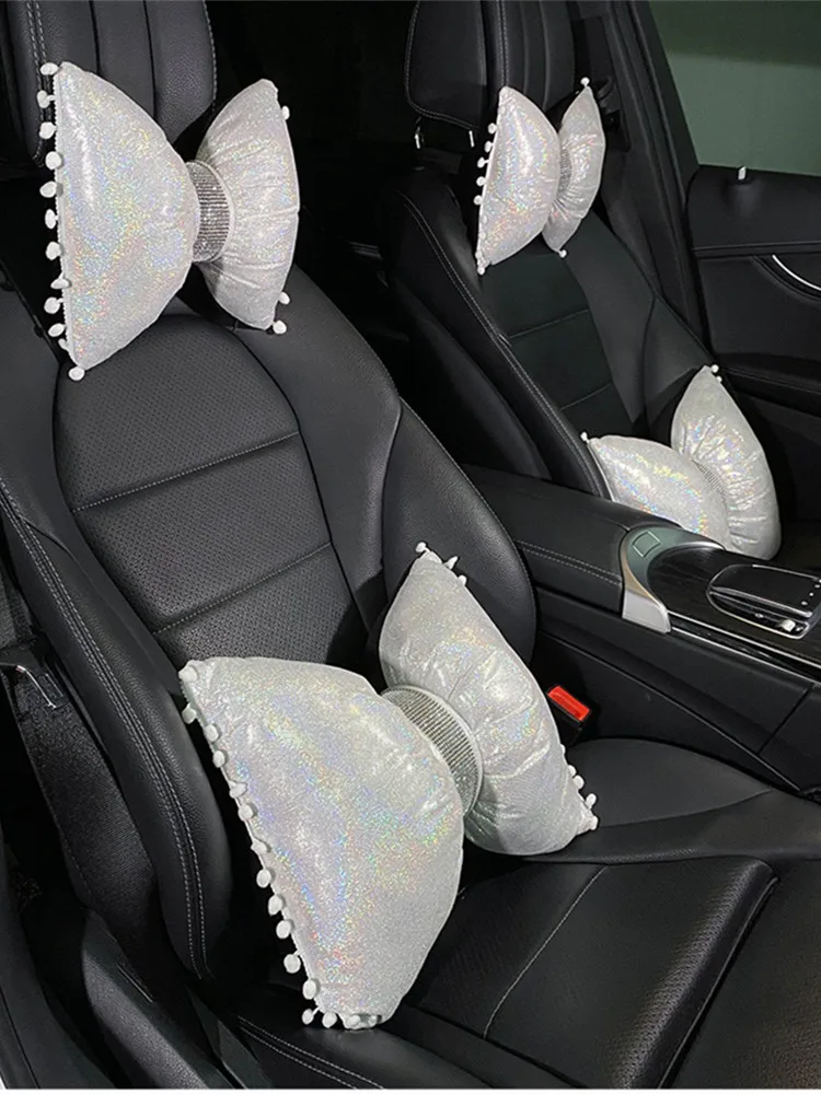

2021 New High Quality Simple Fashion Car Lumbar Support Summer Car Neck Pillow Car Interior Accessories
