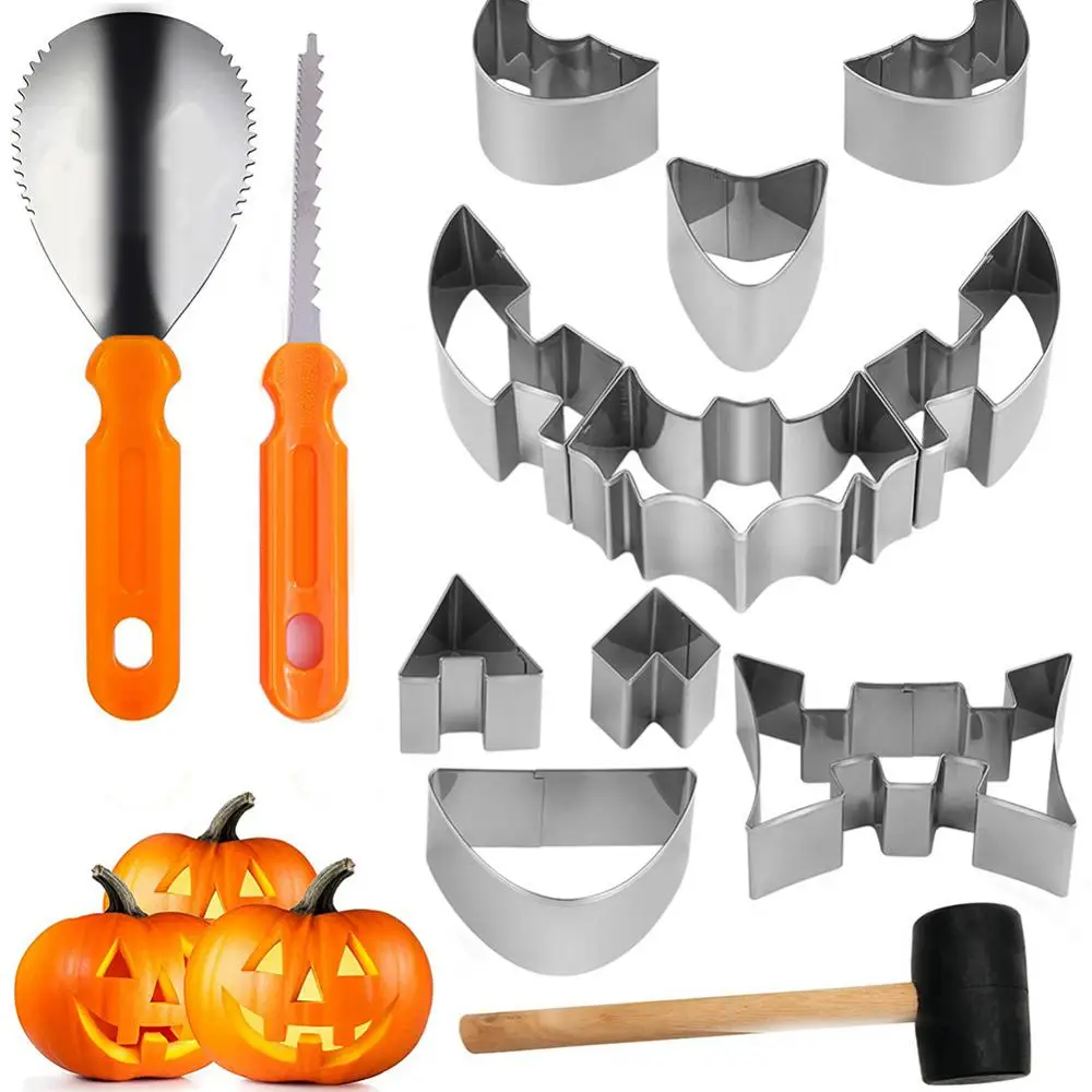 

Carved Tool Kit Pumpkin Modeling Halloween Supplies Sculpting Decoration Halloween Pumpkin Carving Set Handmade Cutting