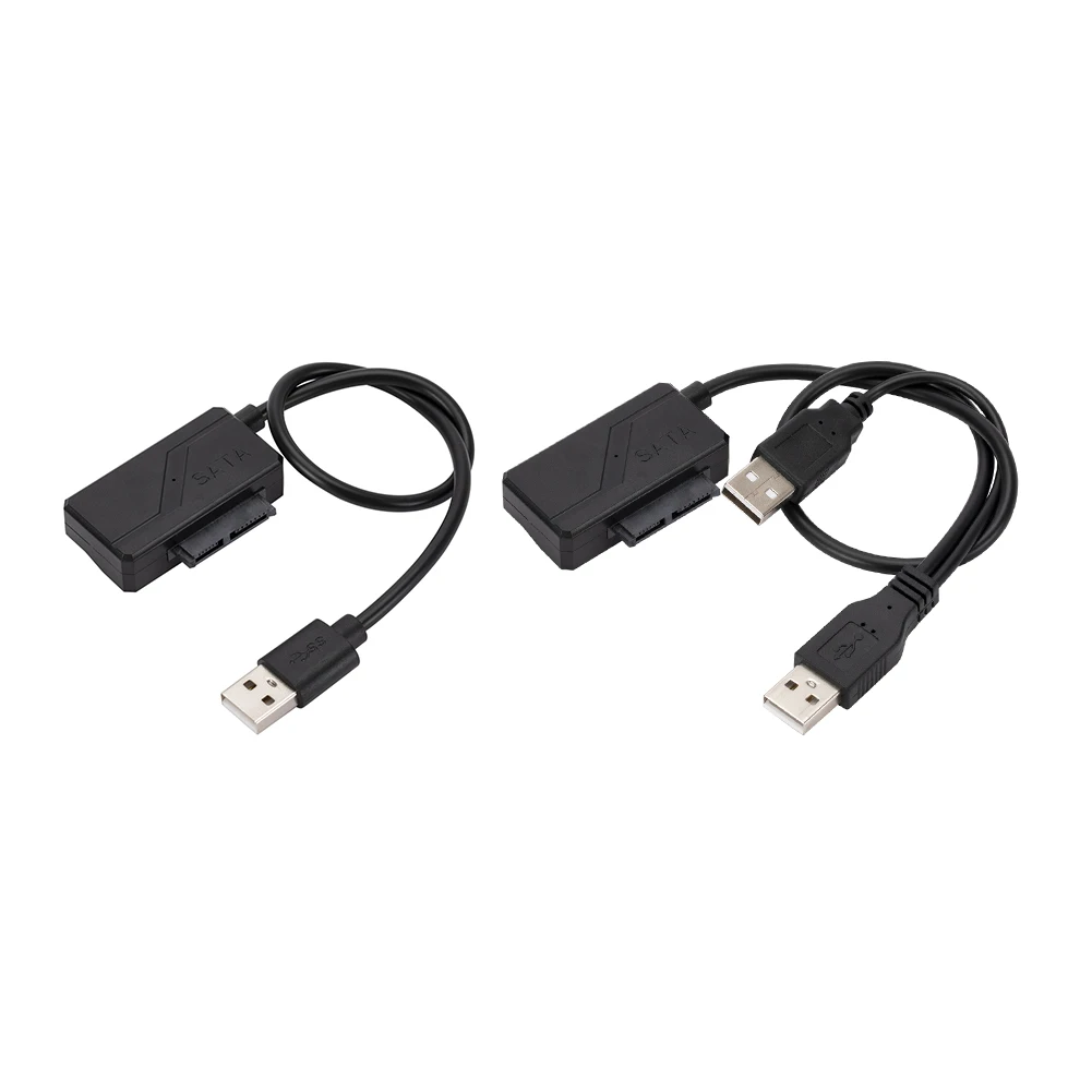 

Переходник USB/SATA, для внешних жестких дисков 2,5 дюймов, SSD, с кабелем, 27 см, 30 см
