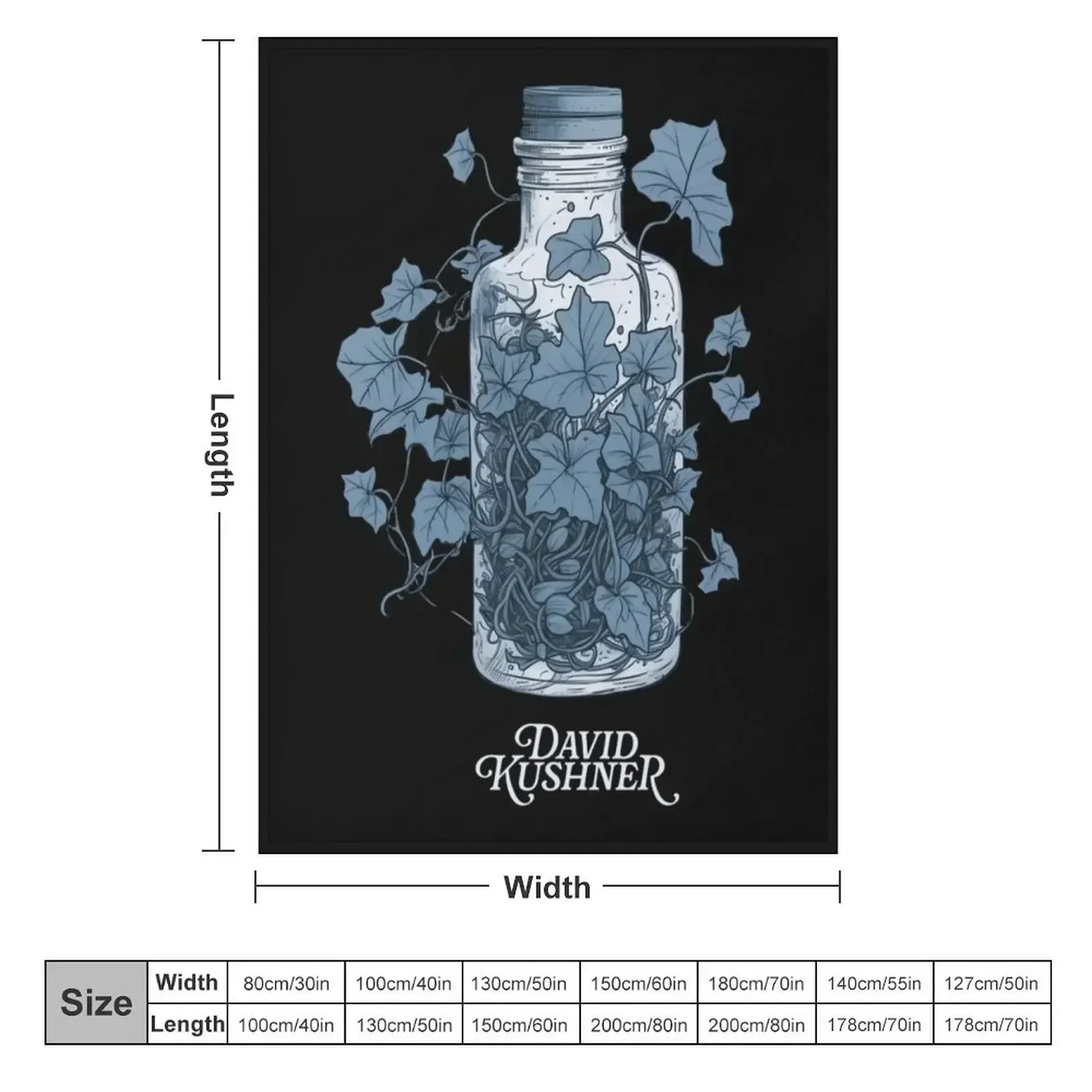 Одеяло David Kushner Daylight теплое для зимнего рождественского украшения постельное