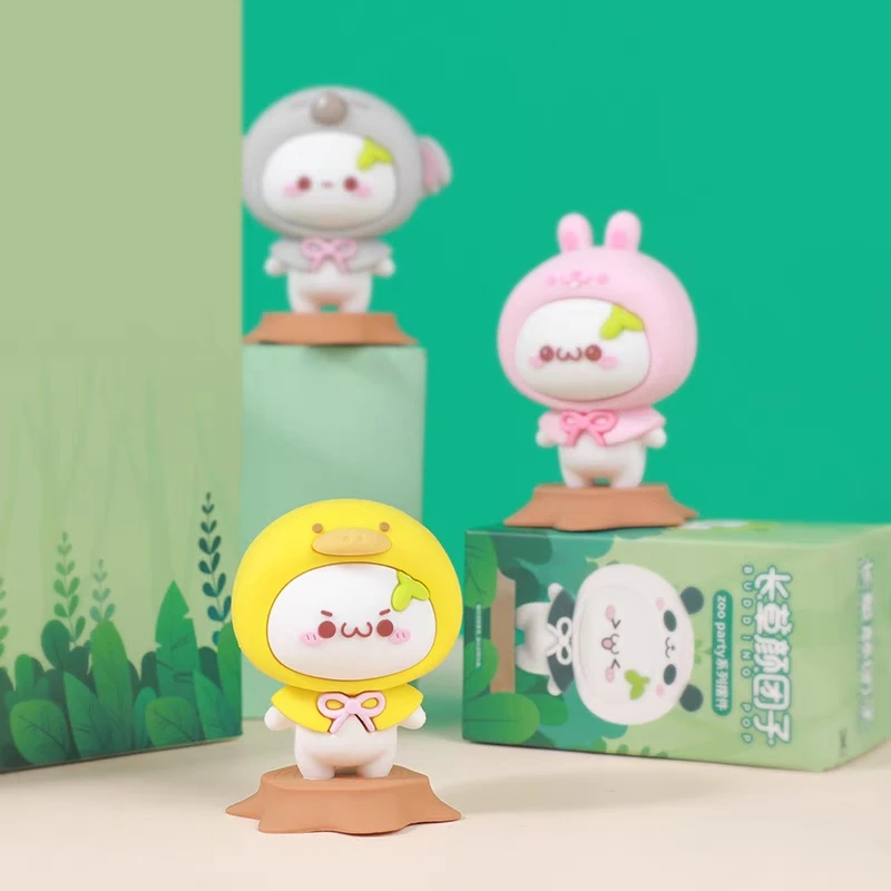 Милая Вечеринка зоопарк кошка аниме глухая коробка игрушка начинающая поп