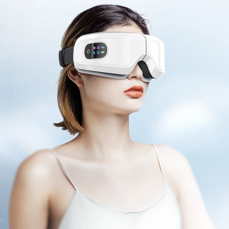 

Eye Massager Instrument Heating Eyes Mask Bluetooth Music Airbag Massage Glasses Dry Eye Strain Dark Circles Health Care
