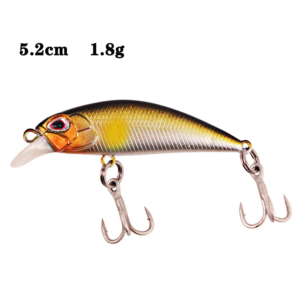 Японские тонущие рыболовные приманки в форме гольяна 52 мм 1 8 г Джеркбейт окунь