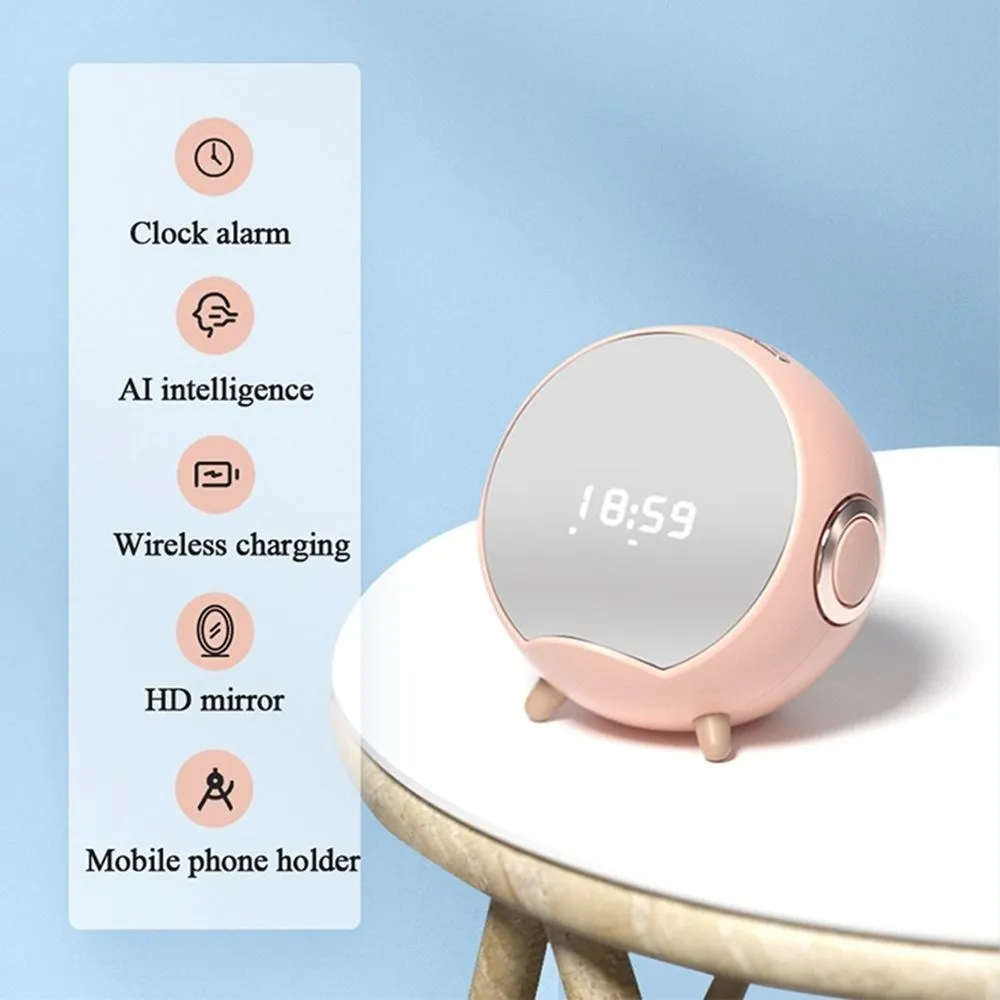 

2023 New Outdoor Subwoofer Smart Birthday Gift AI Smart Alarm Clock Audio Multi-function Wireless Bluetooth Speaker Berserk Sale