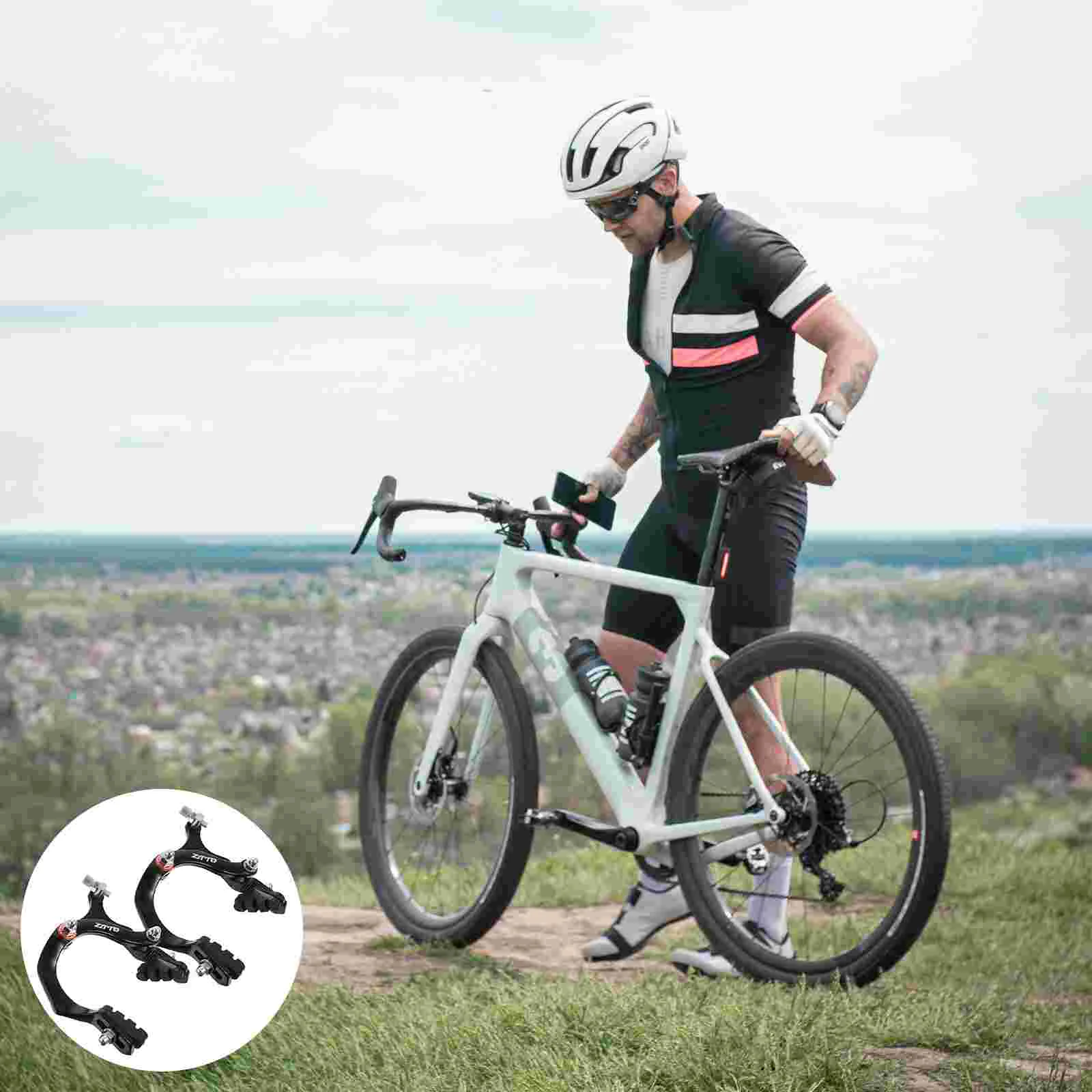 

Задний тормоз тормозной суппорт для велосипеда C, набор боковых зажимов для езды на горном велосипеде