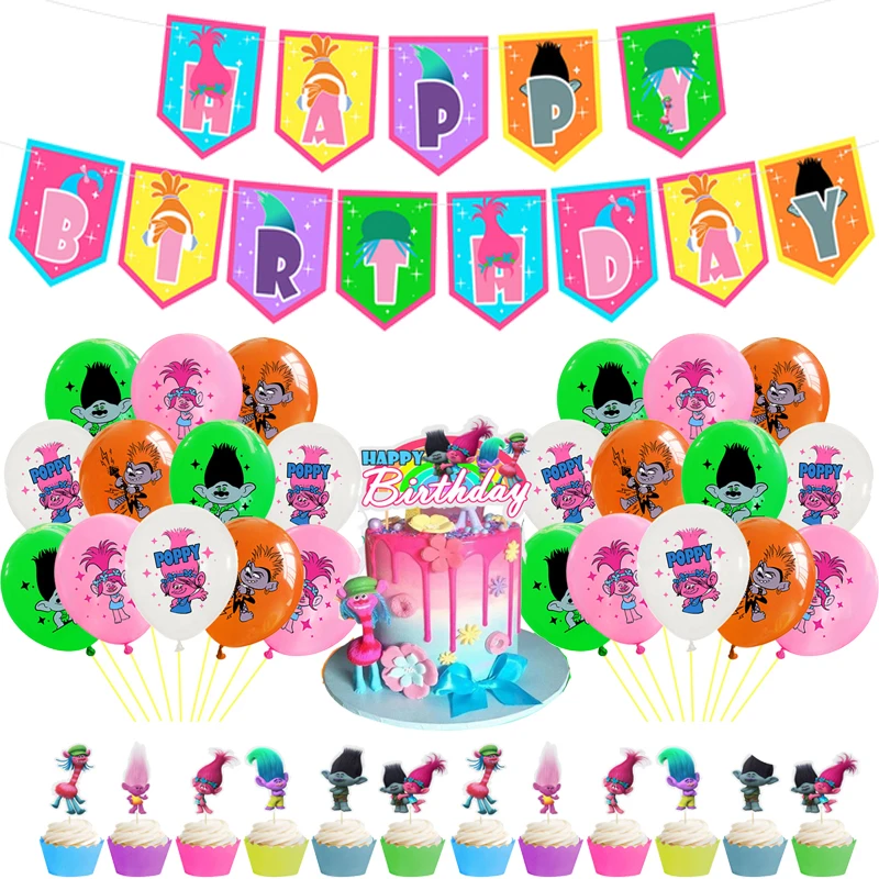 Тролловые воздушные шары мультяшная Фея для мальчиков и девочек волшебные