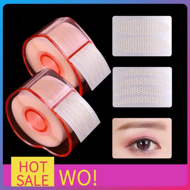 

Cheep 300PCS Invisible Double Eyelid Tape Heart-shaped Natural Breathable Glue-free Mesh Beauty Eyelid Stickers Eye Makeup TSLM1