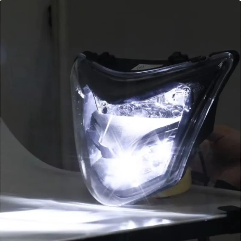 Обтекатель для мотоциклетной фары крыло Yamaha LC135 V1 передняя фара светодиодный