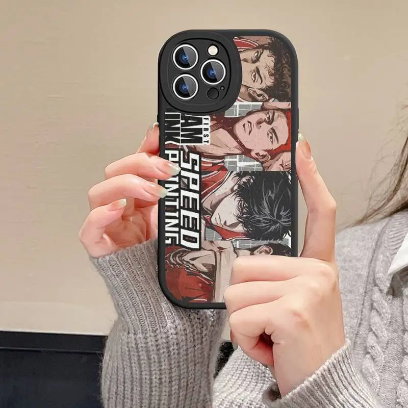 Comic Slam Dunk Sakuragi Phone Case Hard Leather For iPhone 14 13 12 Mini 11 14 Pro Max Xs X Xr 7 8 Plus