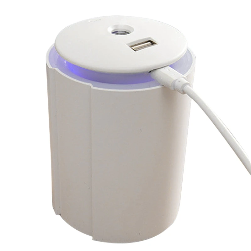 

USB Mini Mute Air Humidifier LED Night Light Office Home Desktop Aroma