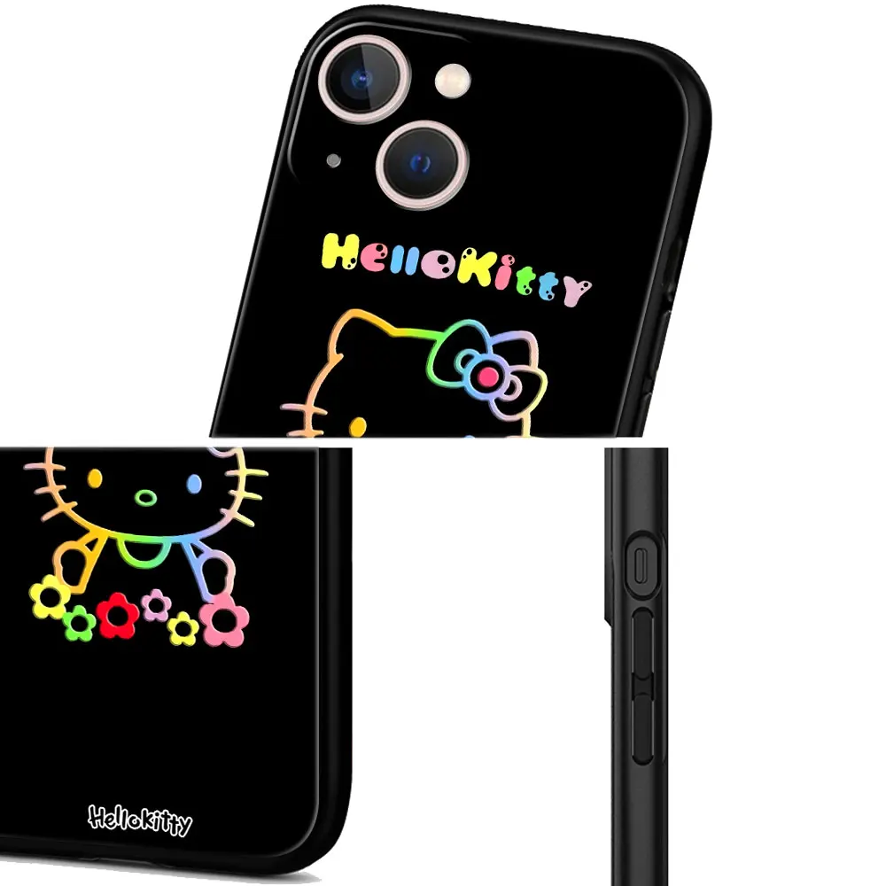 Чехол для Google Pixel 5a 4a 3 4 XL 5 6 Pro 4G матовый Оригинальный чехол с рисунком Hello Kitty