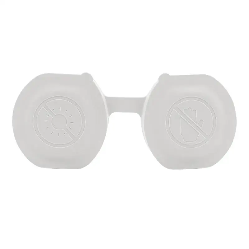 

For PSVR2 Glasses Thickened Silicone Protective Cover PSVR2 Dust Protective Rubber Sleeve Dust-Proof Lens Cover VR Accessories