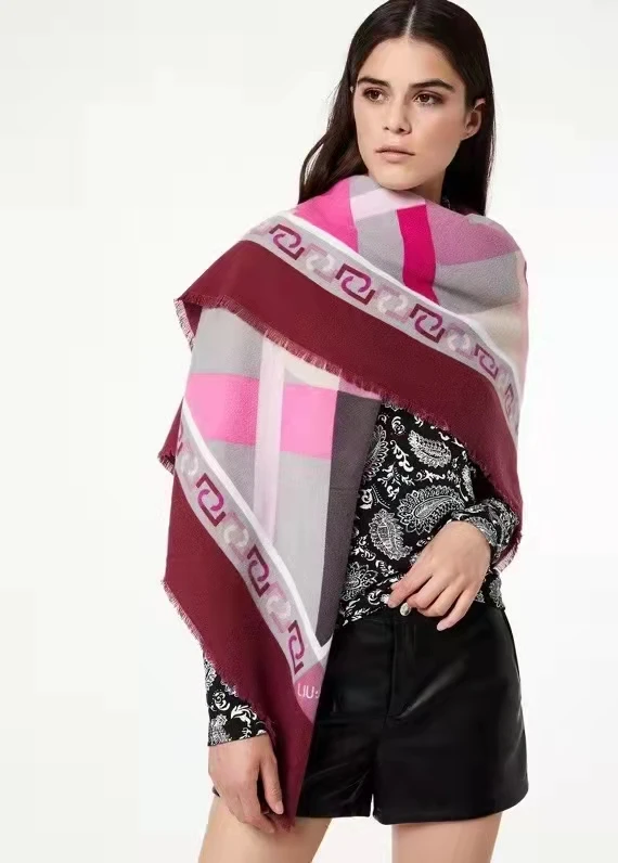 Шарф для пожилых женщин модный шарф оригинального бренда различных стилей