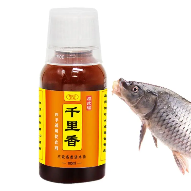 

Bait Fish Additive Fish Attractant Freshwater 100ml Natural Bait Scent Fish Attractants High Concentration Fish Bait Attractant