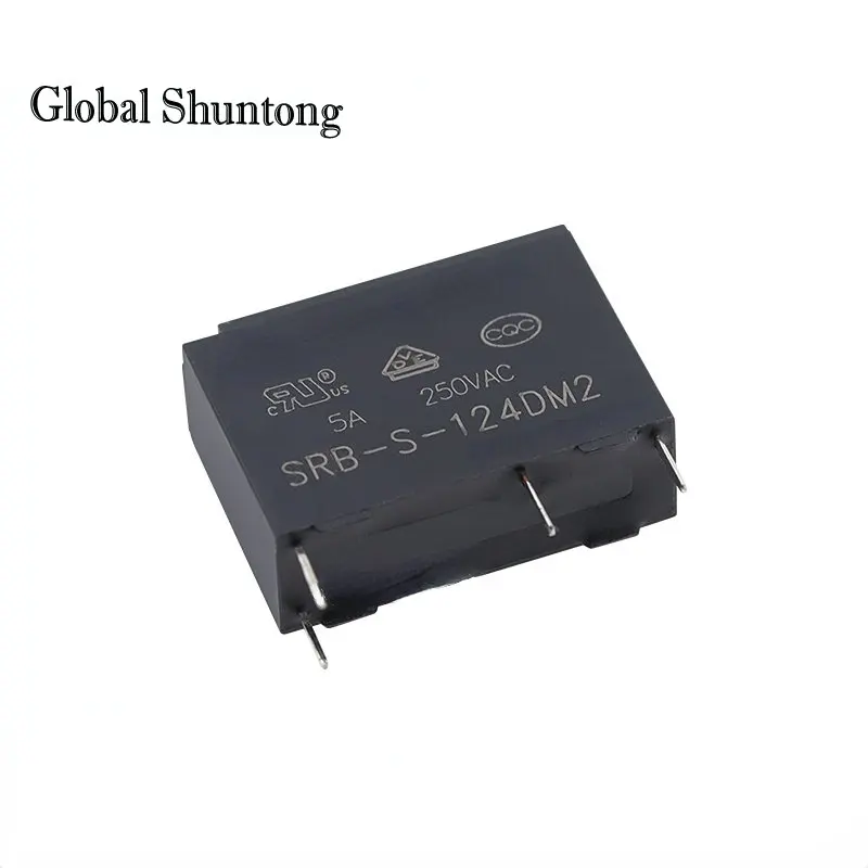 

20pcs SRB-S-124DM2 Relay Replaces HF46F-24-HS1 AC5N-S-DC24V ALDP124W