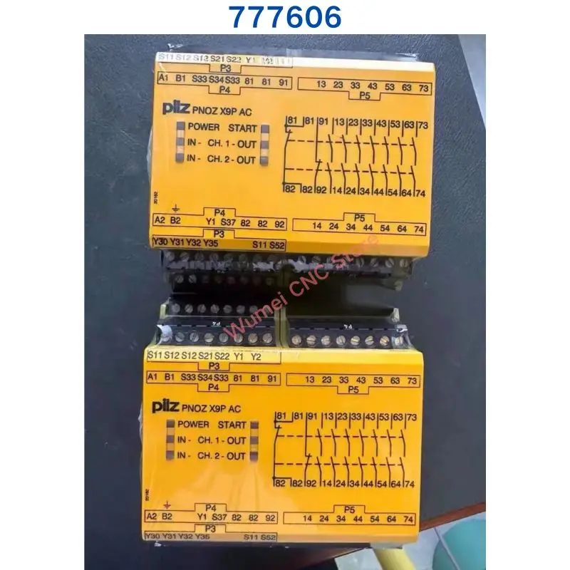 Совершенно новый модульный PILZ PNOZ X9P AC 777606