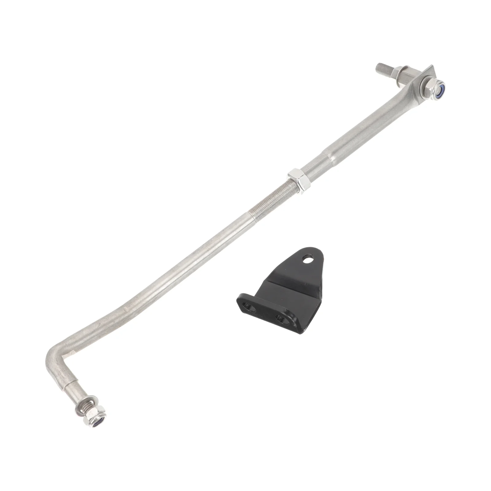 

Steering Outboard Rod Engine Lever Professional Tiller Wear Resistant Connecting Boat Stainless Accessory Motor Convenient