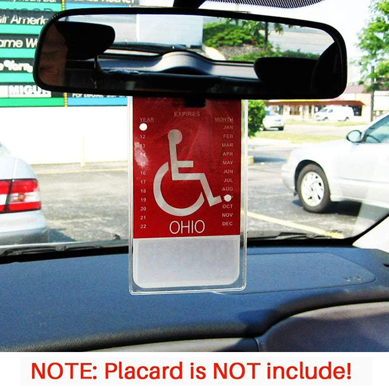 Держатель для парковочных шкафов инвалидов ультрапрозрачный защитный держатель