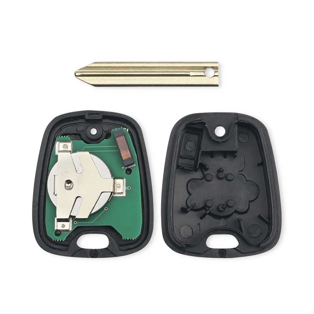 Удаленный ключ Dandkey 2 кнопки 433 МГц ID46 электронный чип для Citroen Xsara Picasso Berlingo 2002 2003 2004