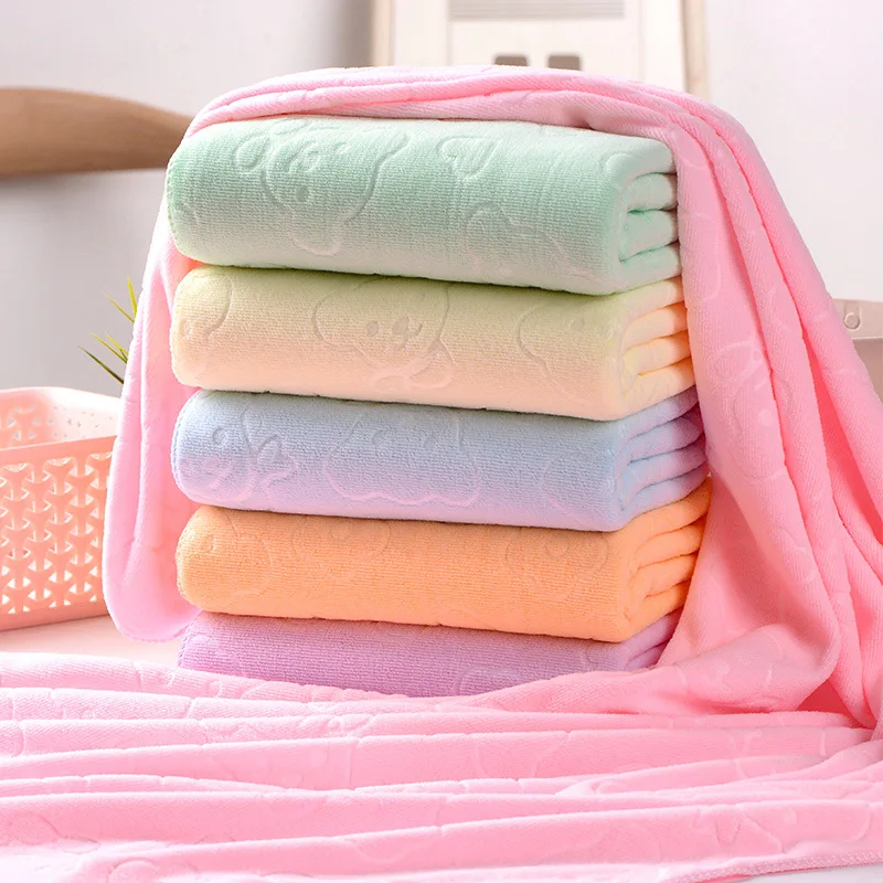 Large Beach Towels Quick-drying Towel Bath Towel Absorbent Soft Comfort Bathrobe Microfiber Towels Bathroom