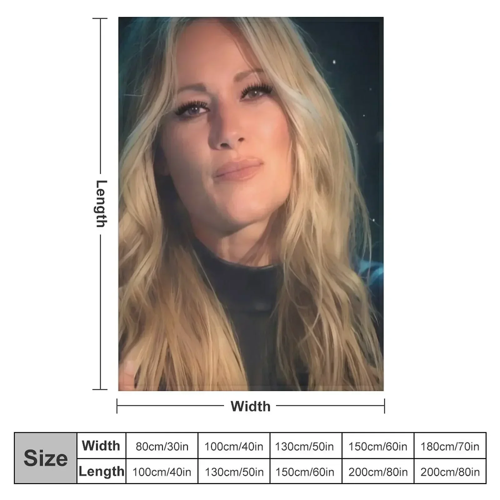 Одеяло Night For Helene Fischer декоративное одеяло рождественские подарки дизайнерские