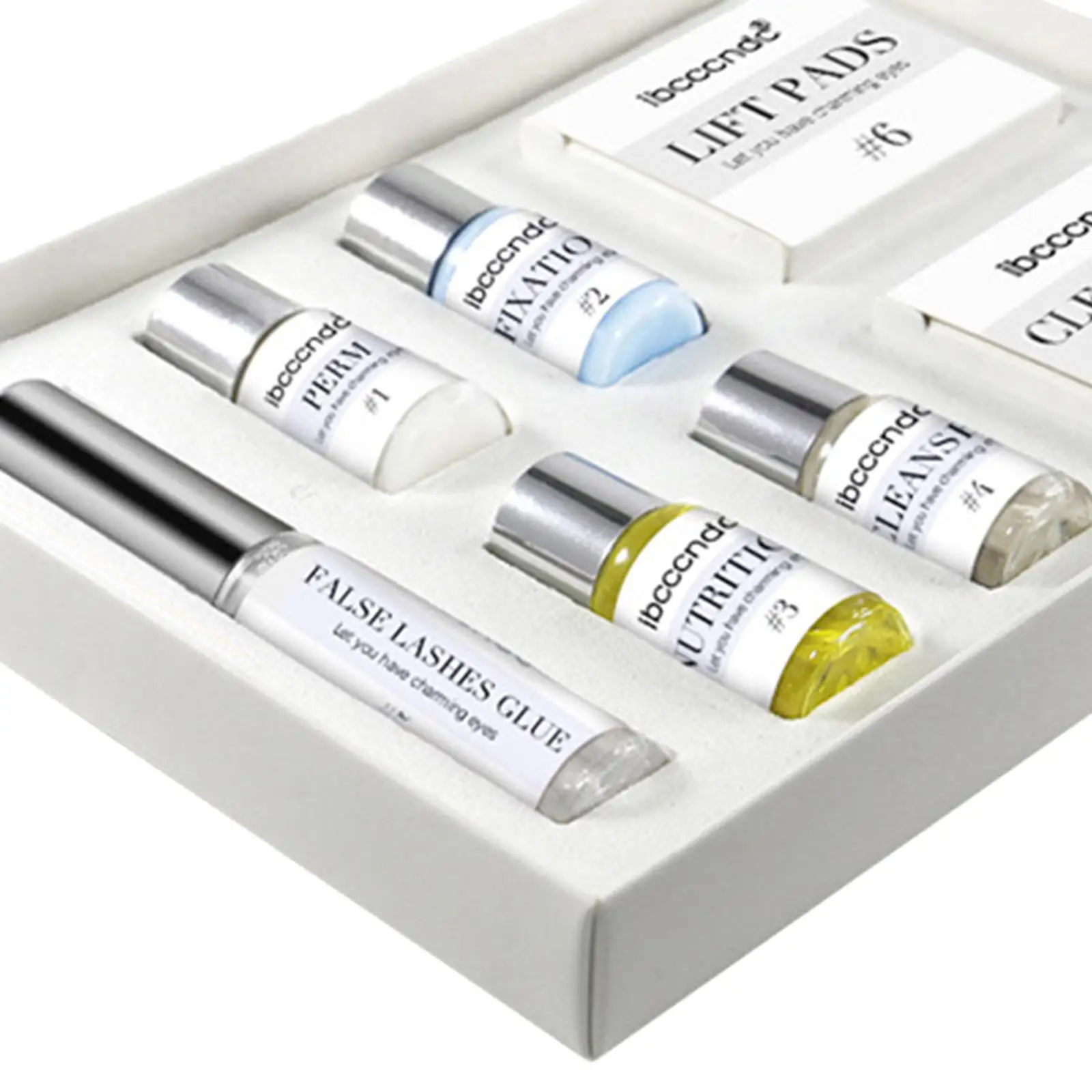 Набор для подкручивания ресниц 7 в 1 Eyelash Lift Perming Kit Lamination для салонов и девушек и мальчиков Perm Wave Set on.