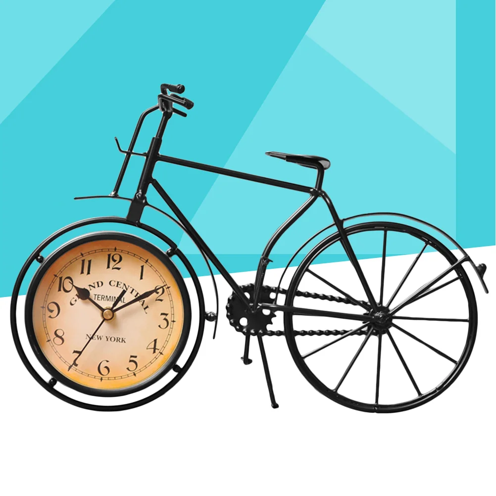 

Clock Table Clocks Desktop Desk Metaliron Tabletop Quiet Bedrooms Bedsidecrafts Decor Decorative