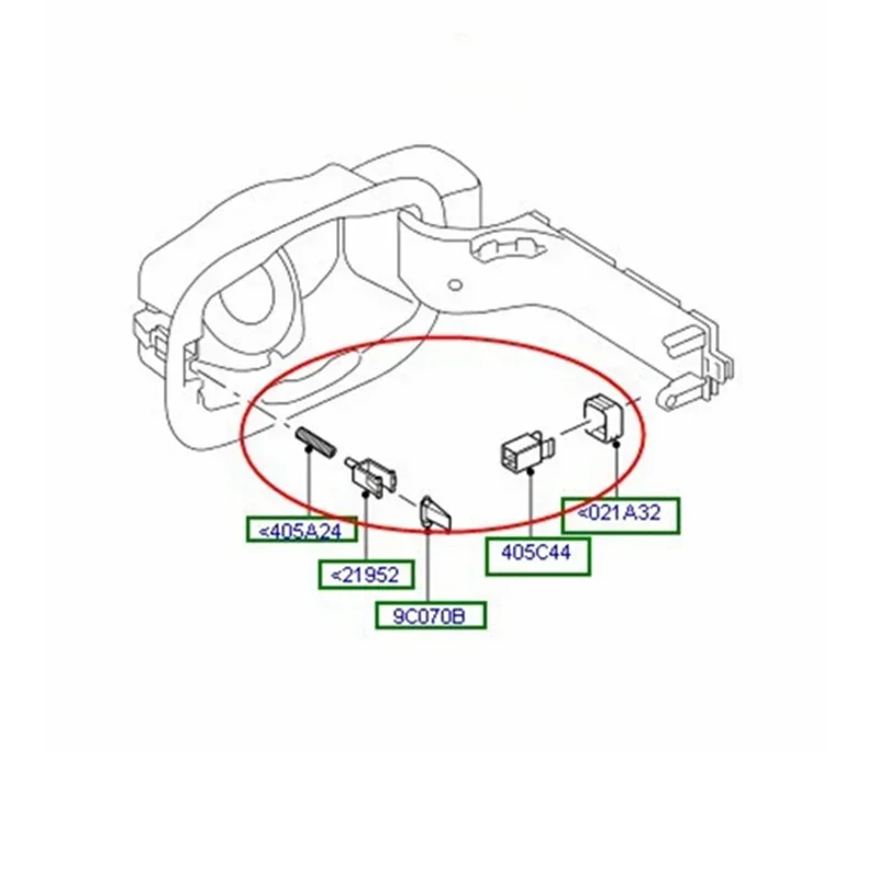 Для Land Rover Range Sport Discovery 3/4 внешняя крышка топливного бака ремонтный комплект замка