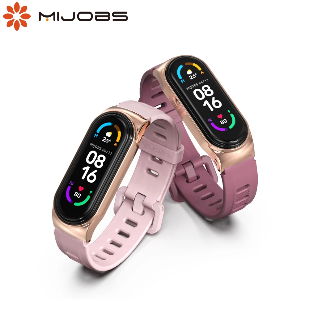 

Ремешок для Mi Band 7, силиконовый смарт-браслет для Xiaomi Mi Band 6 5 4 3