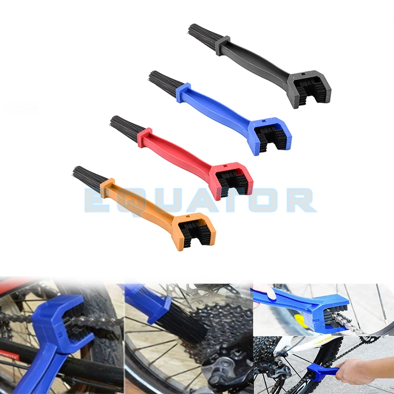 

Motorcycle Rim Care Tire Repair New Motorcycle Cleaning Bike Chain Cleaner Plastic Moto Brush Motorcycle Repair Tool Ornamental