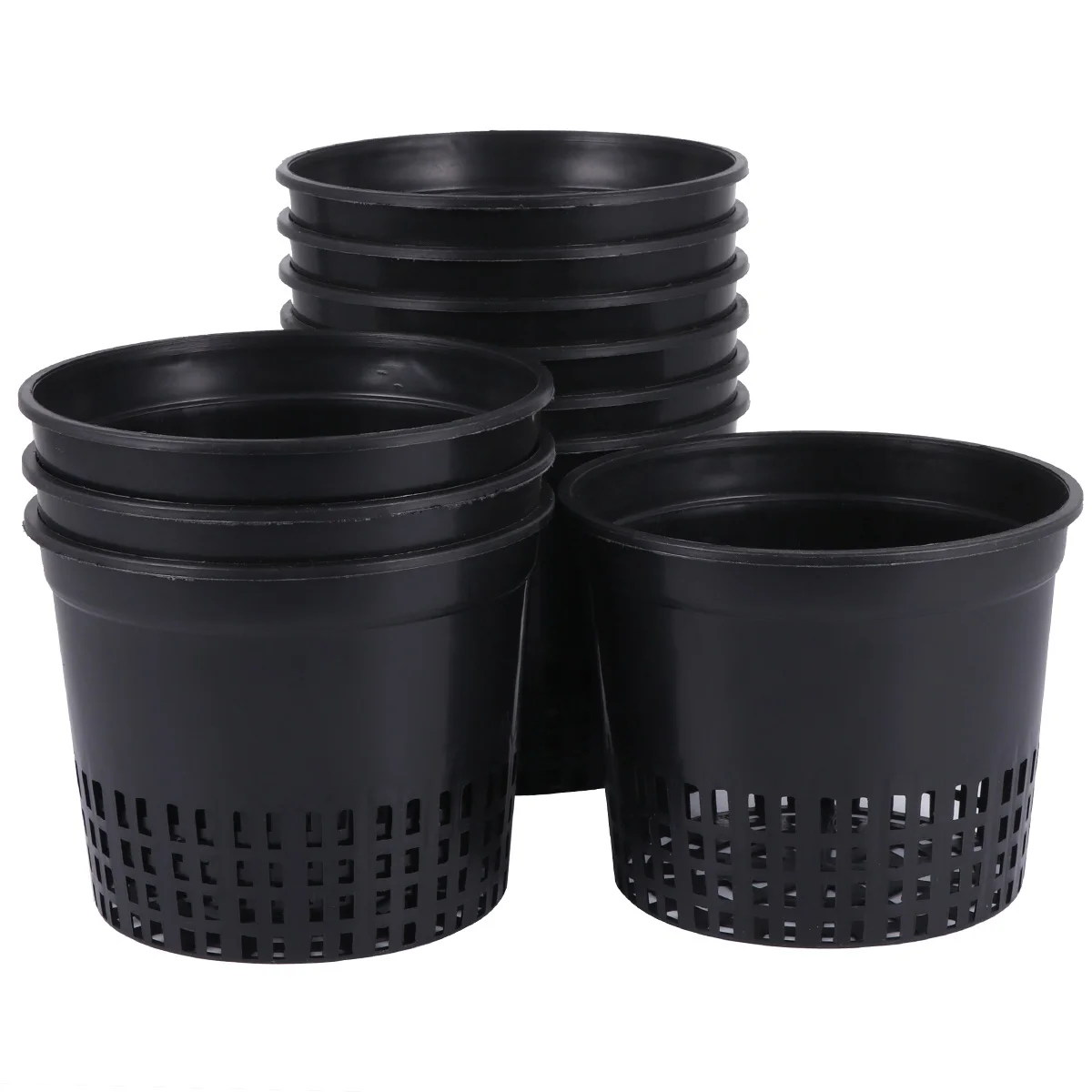 

Net Pots Cups Pot Mesh Cupaquaponics Hydroponics Hydroponic Wide Lip Grow Garden Bucket Slotted Basket Plasticcultivate Nursery