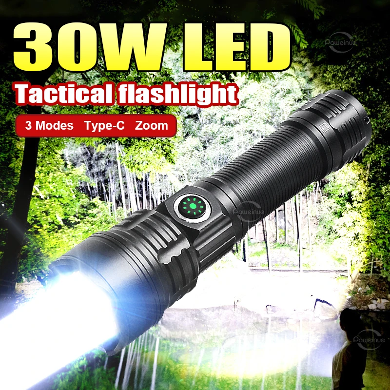 

Супер яркий белый лазерный фонарик, перезаряжаемый дальний светодиодный фонарь с переключателем на хвосте крысы, сильный свет, охотничий тактический фонарь