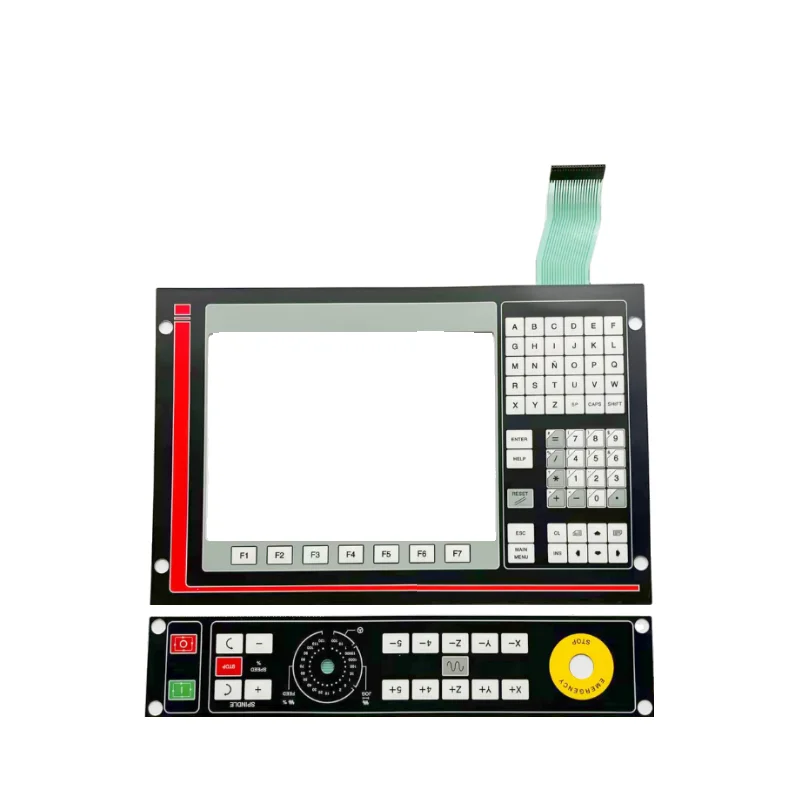 

For FAGOR 8055AP CNC 8055AP CNC Control System Operator Keypad Film + Window Button