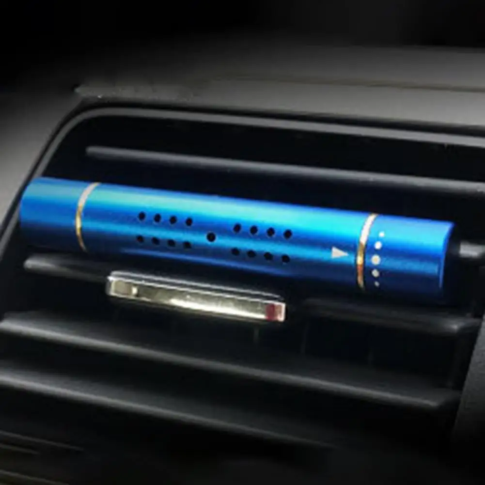 Портативный освежитель воздуха для автомобиля металлический диффузор с зажимом