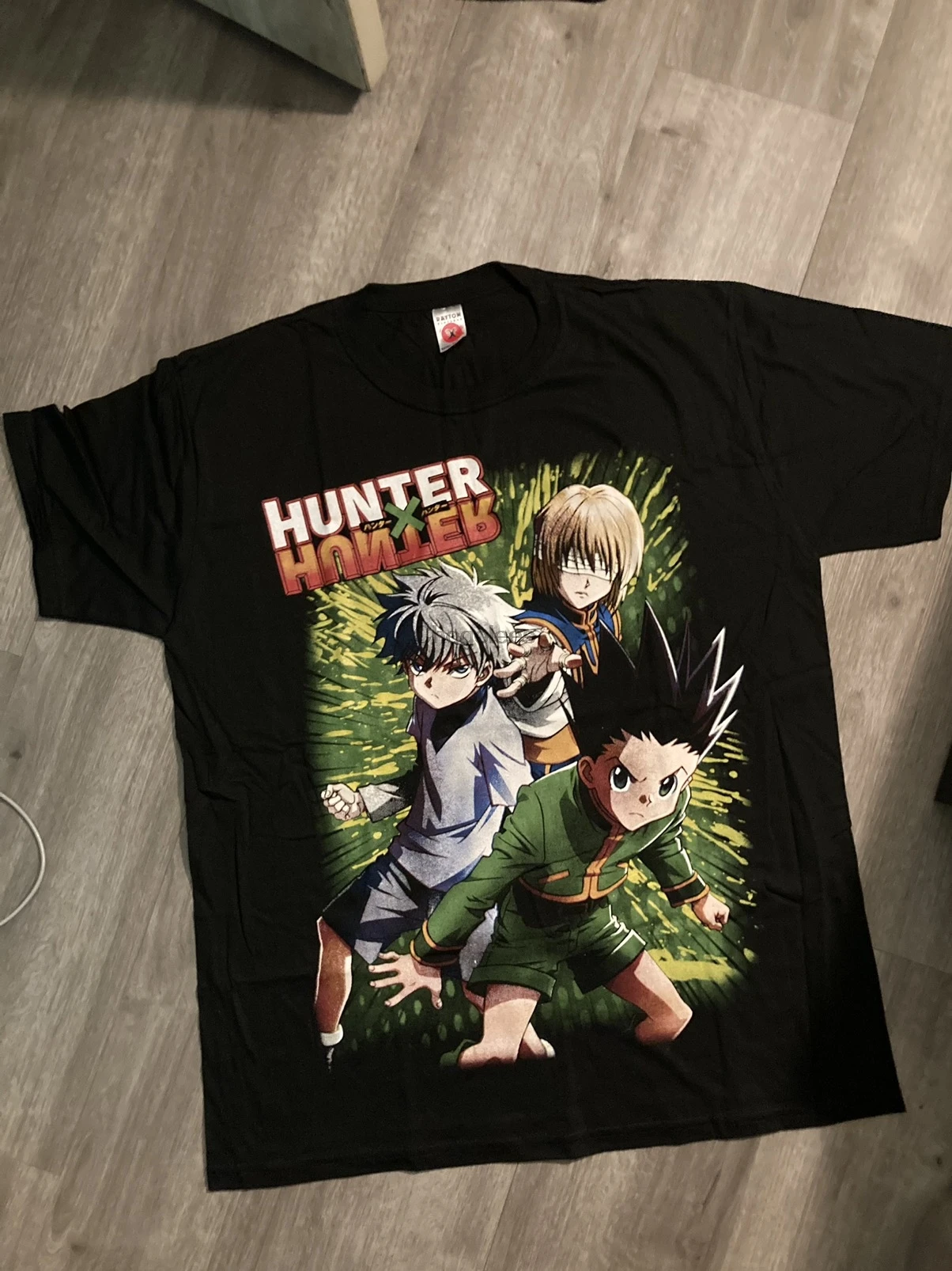 Мужская Винтажная футболка мексиканское аниме Hunter X ботинки |