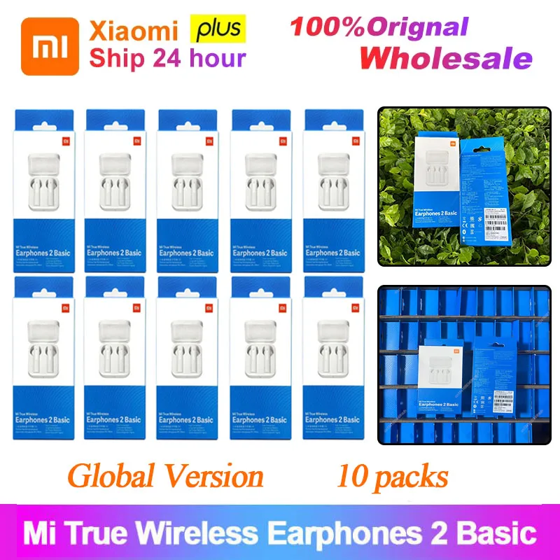 

10 шт./партия, беспроводные наушники Xiaomi