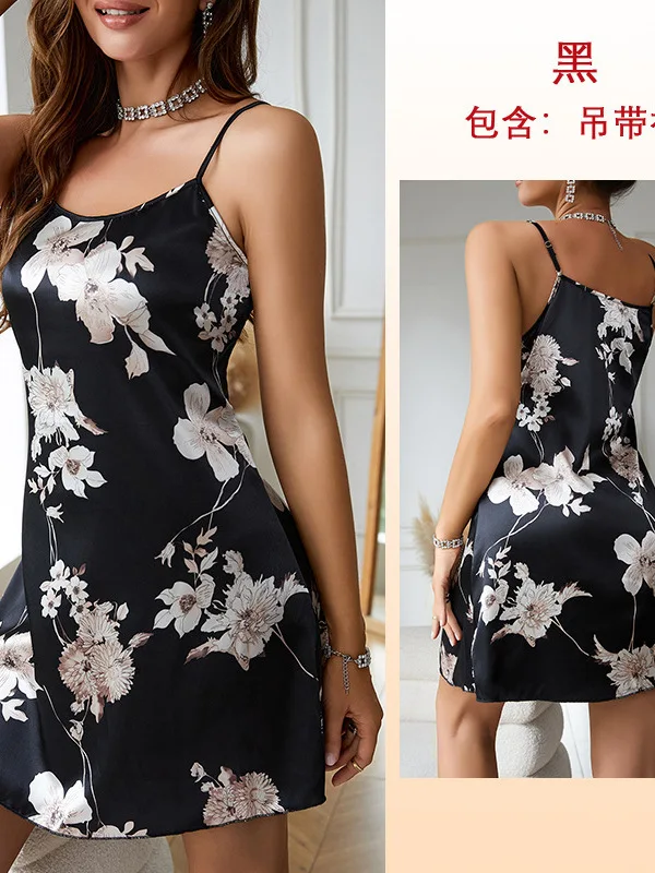 Feiyun осенне-зимняя сексуальная французская Женская милая подвесная Пижама с