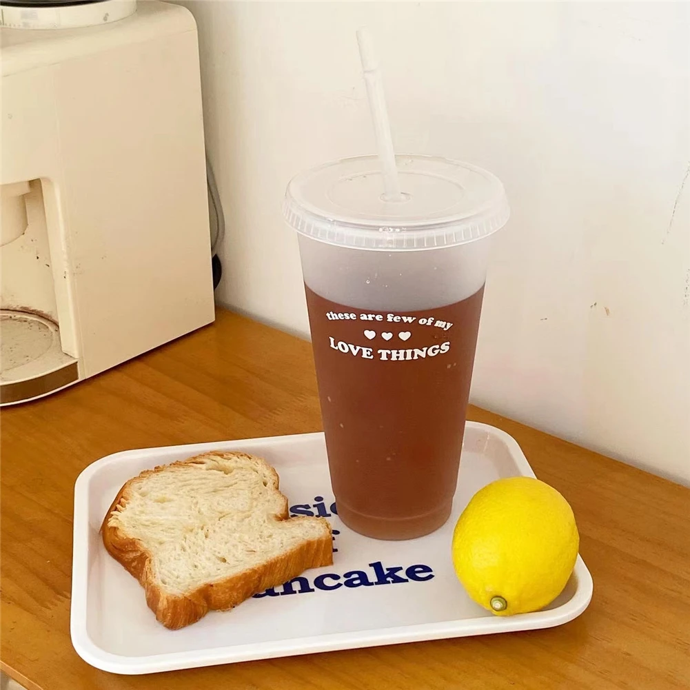 

Cups And Mugs Water Bottle With Lid Straw Kawaii Straw Cup Reusable Cute Coffee Cup Christmas Gift Bpa Free Cold Cups Portable