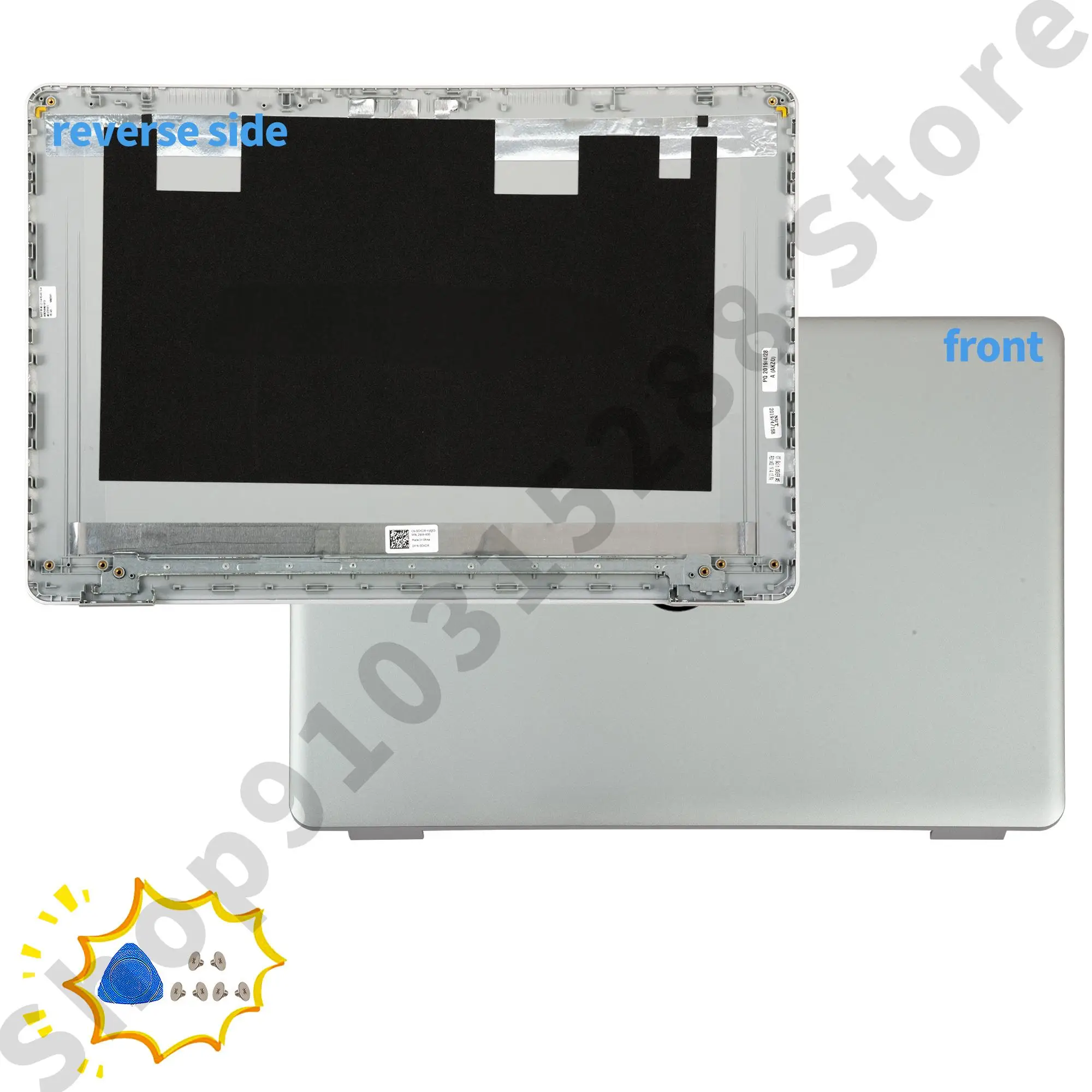 Детали для ноутбука Inspiron 15 5584 P85F задняя крышка ЖК-дисплея/0GYCJR Bezel/0J0MYJ Упор рук/0DFX5J