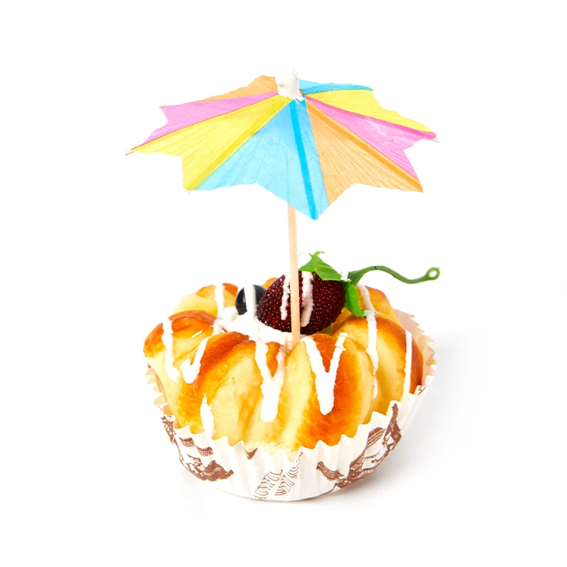 20-50 шт. Разноцветные бумажные аксессуары для напитков |