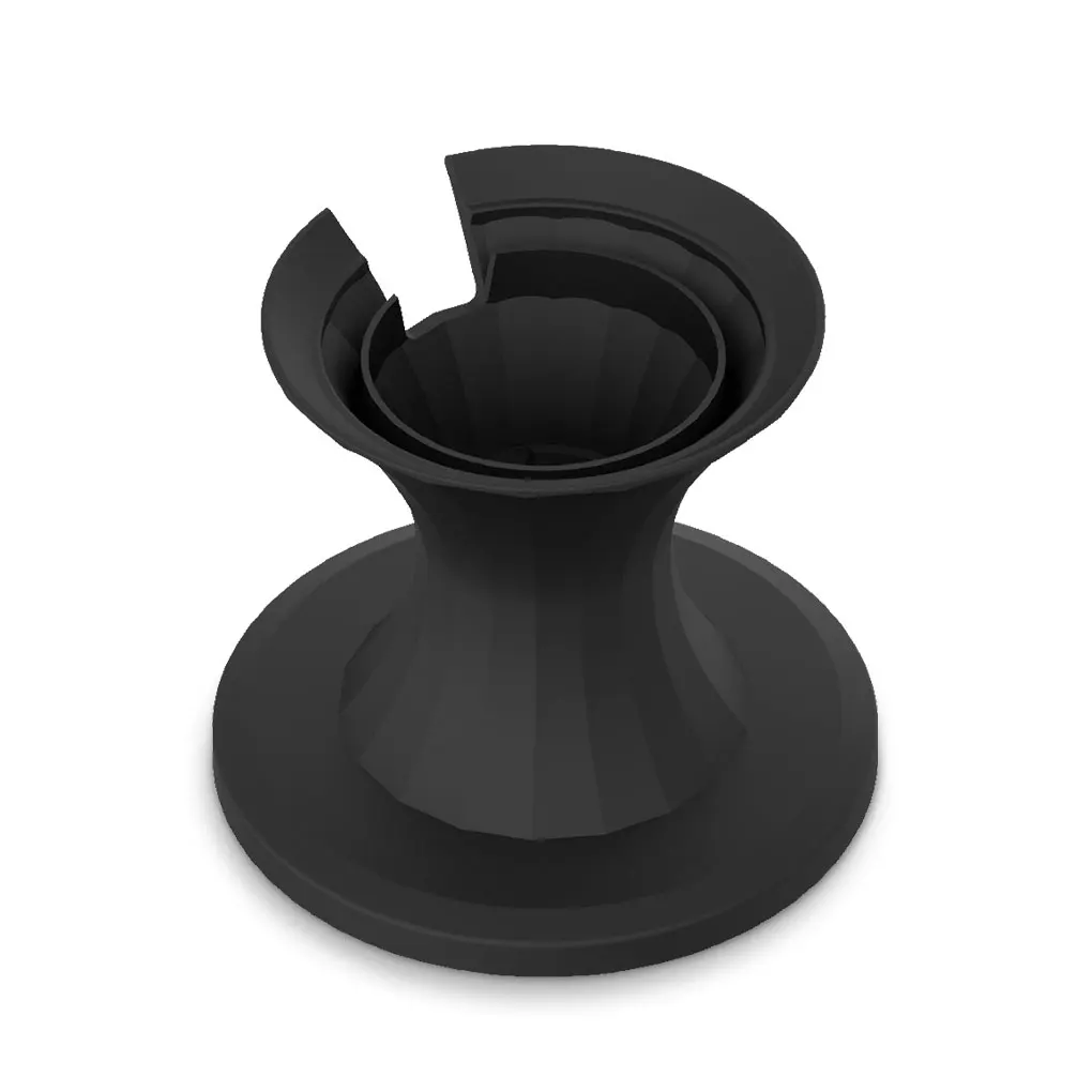 

Speakers Racks Creative Plastic Material Practical Easy to Use Speaker Bracket Simple Convenient Sound Holder Black