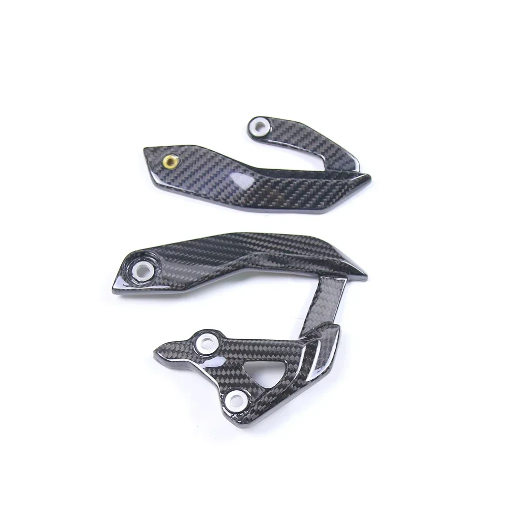 Для BMW S1000XR S1000 XR 2020-2023 2024 полностью углеродное волокно накладки на каблук защита