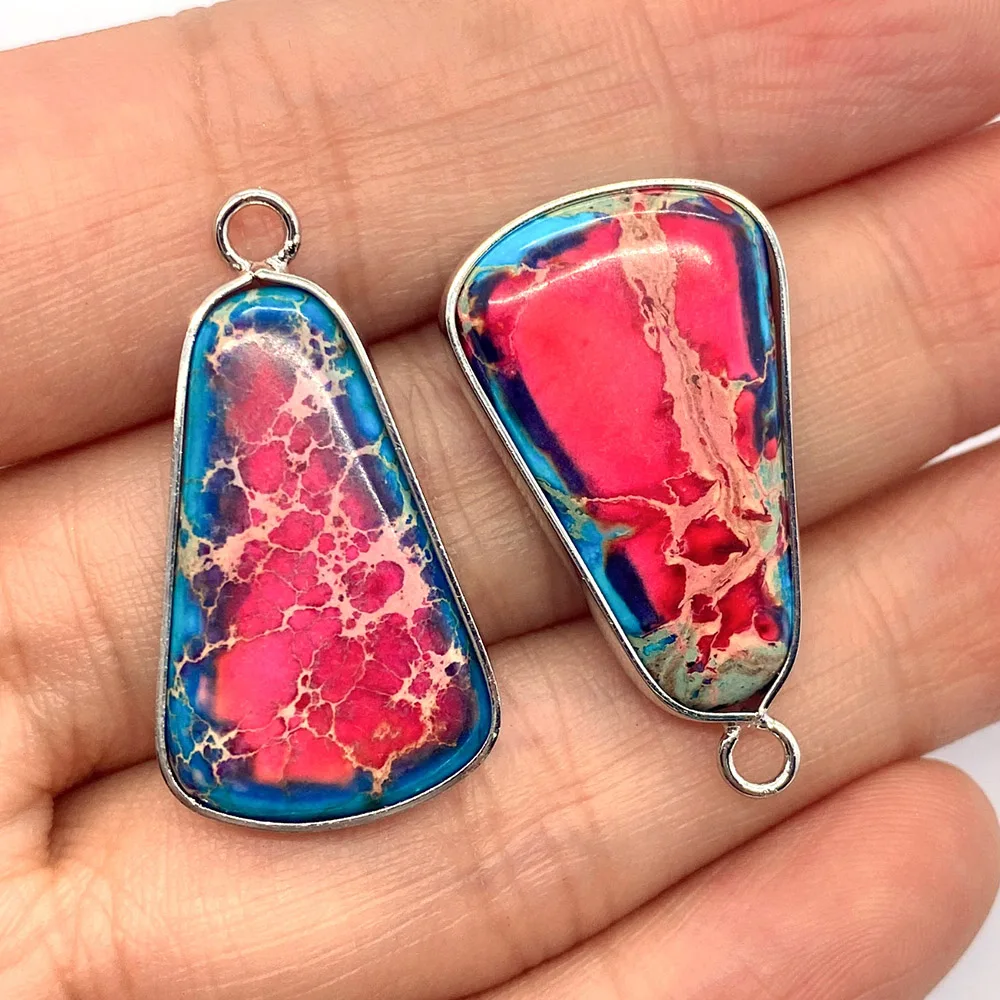 

2 шт., подвеска из искусственного камня, 16 х30 мм