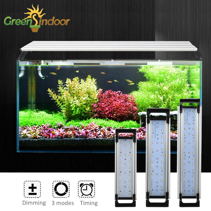 Комнатная фитолампа для растений LED лампа аквариума водонепроницаемый