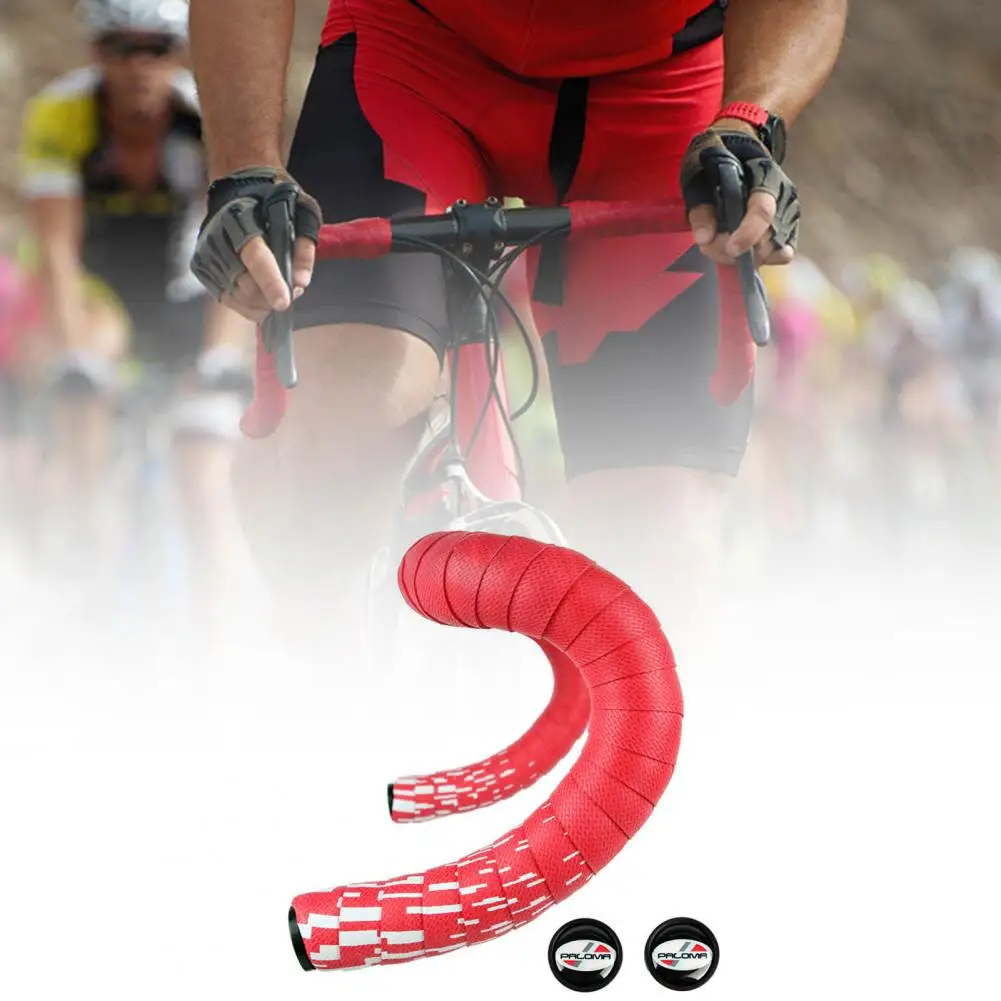 

Bar Tape 2Pcs Soft Practical Gradient Color Cycling Handle Wrap Belt